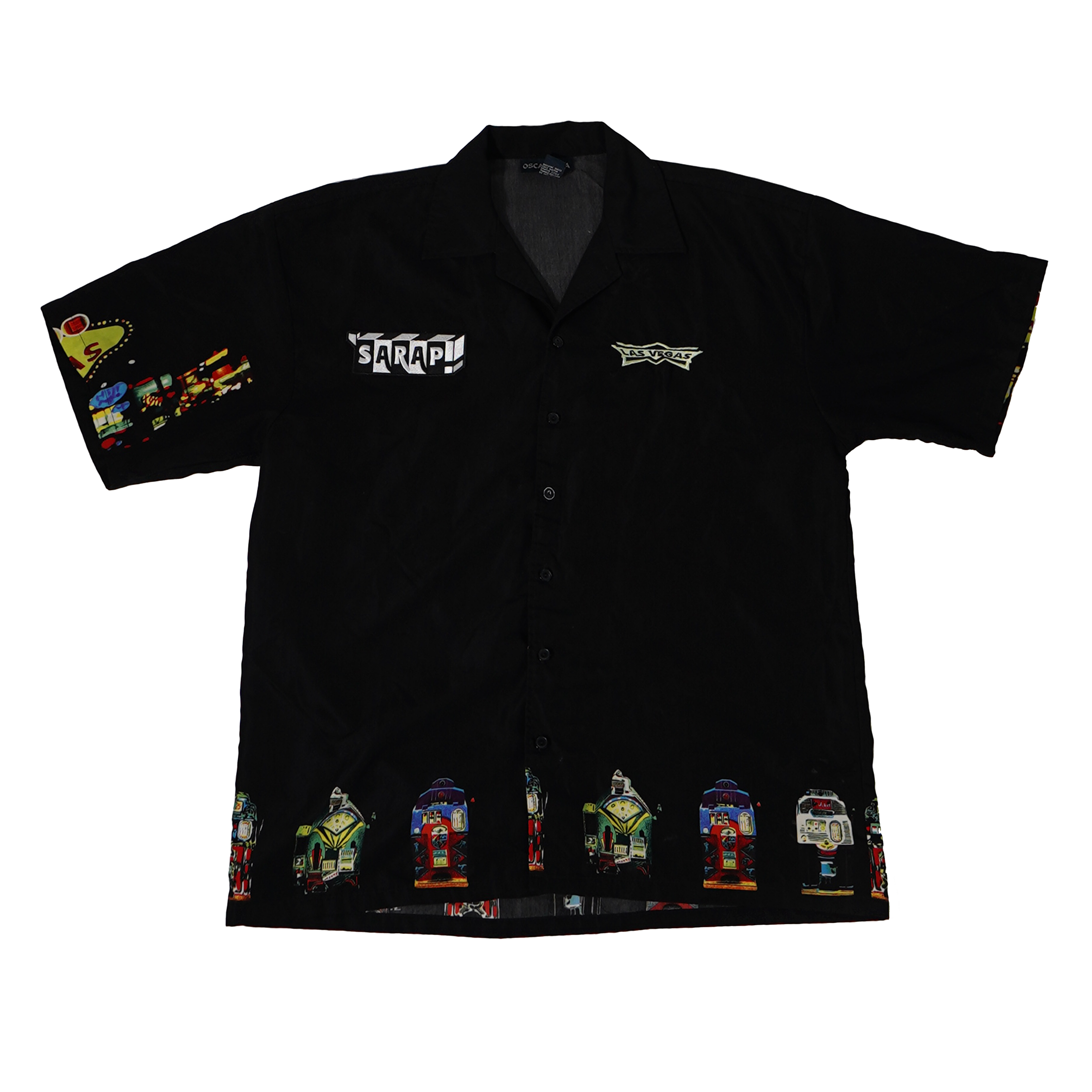 Gambling Machine Button-up