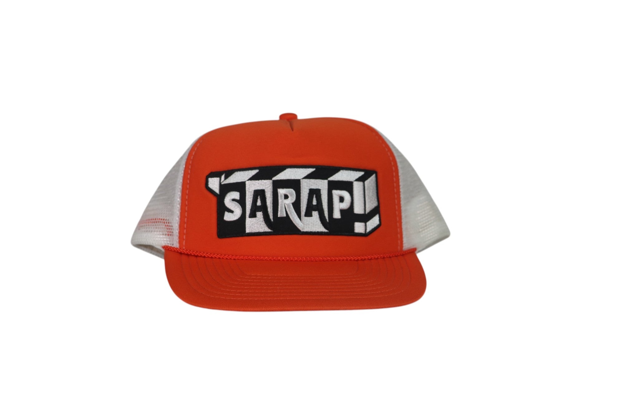 'S A R A P ! Kids Orange Trucker