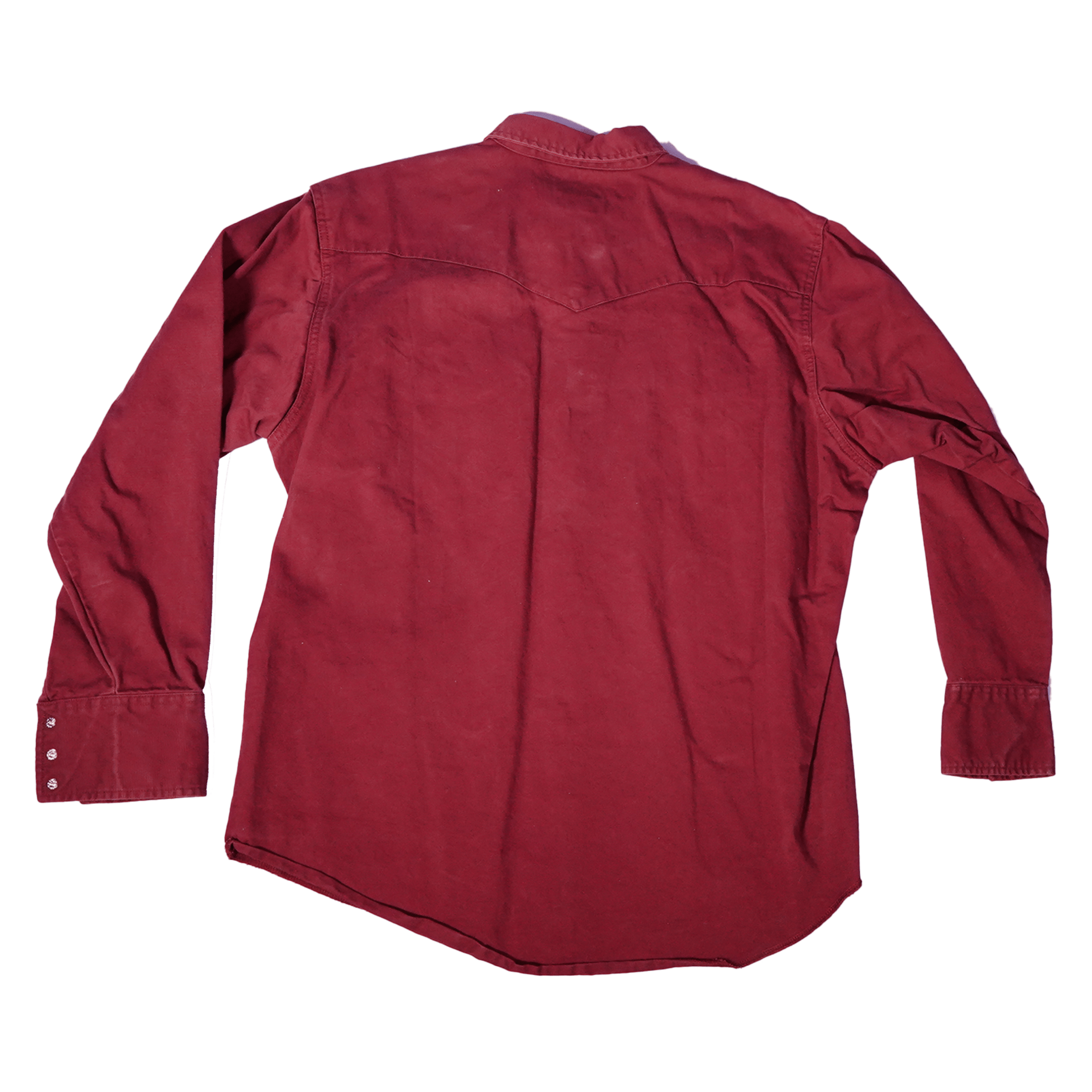 Wrangler Button-up (Maroon)