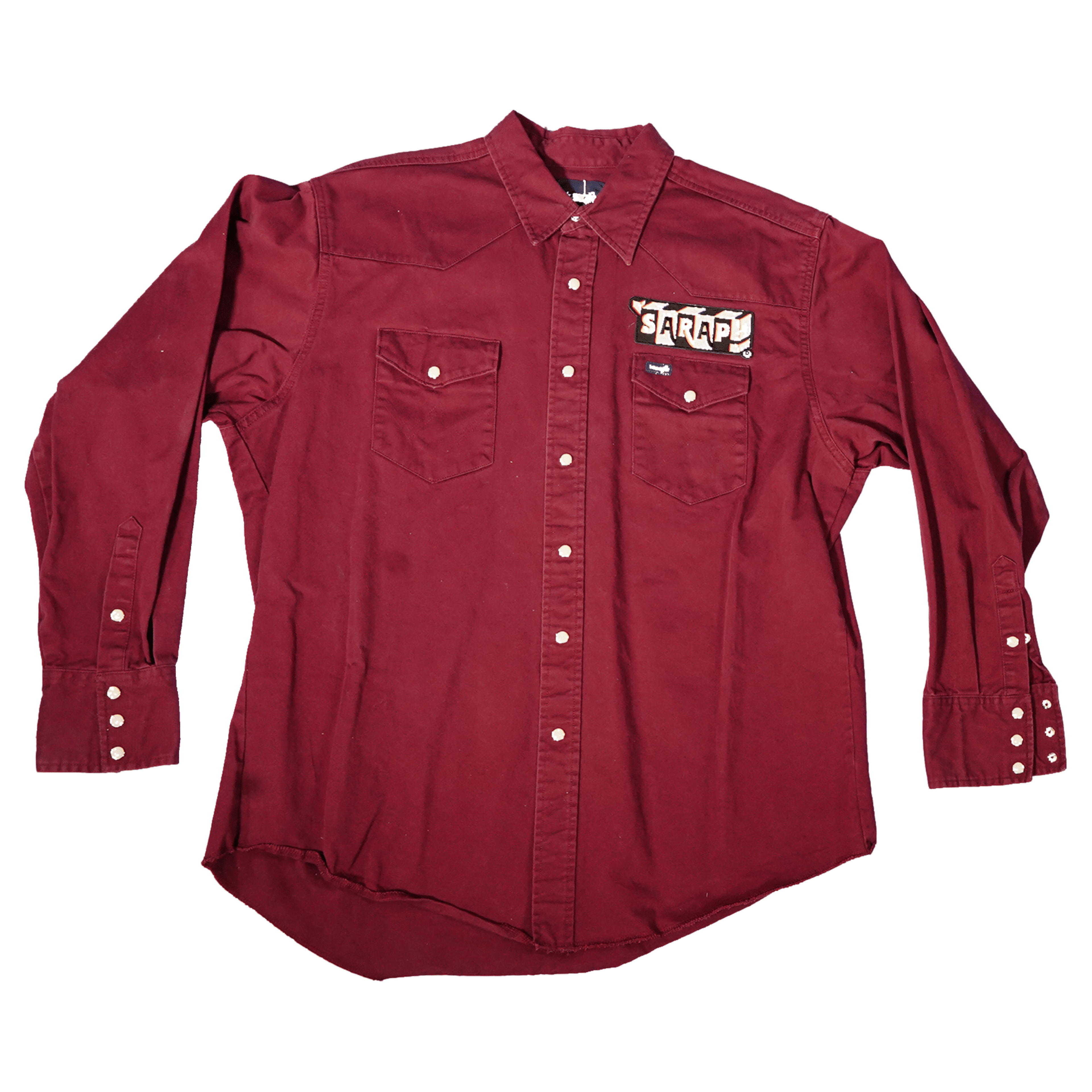 Wrangler Button-up (Maroon)